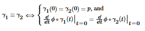 Image of MathML rendering of an equation from an article on differentiable manifolds